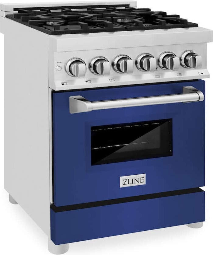 Zline RABM24 With Blue Matte Door