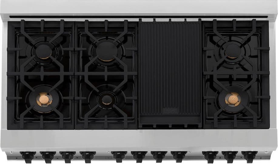 Zline RAZWM48MB Stainless Steel With White Matte Door And Matte Bl...