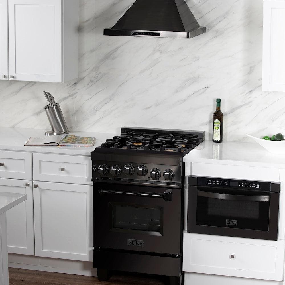 Zline RGB24 Black Stainless Steel