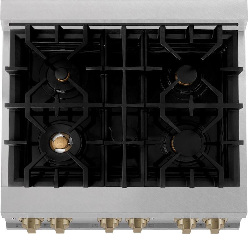 Zline RASZWM30CB Durasnow Stainless Steel With White Matte Door And...