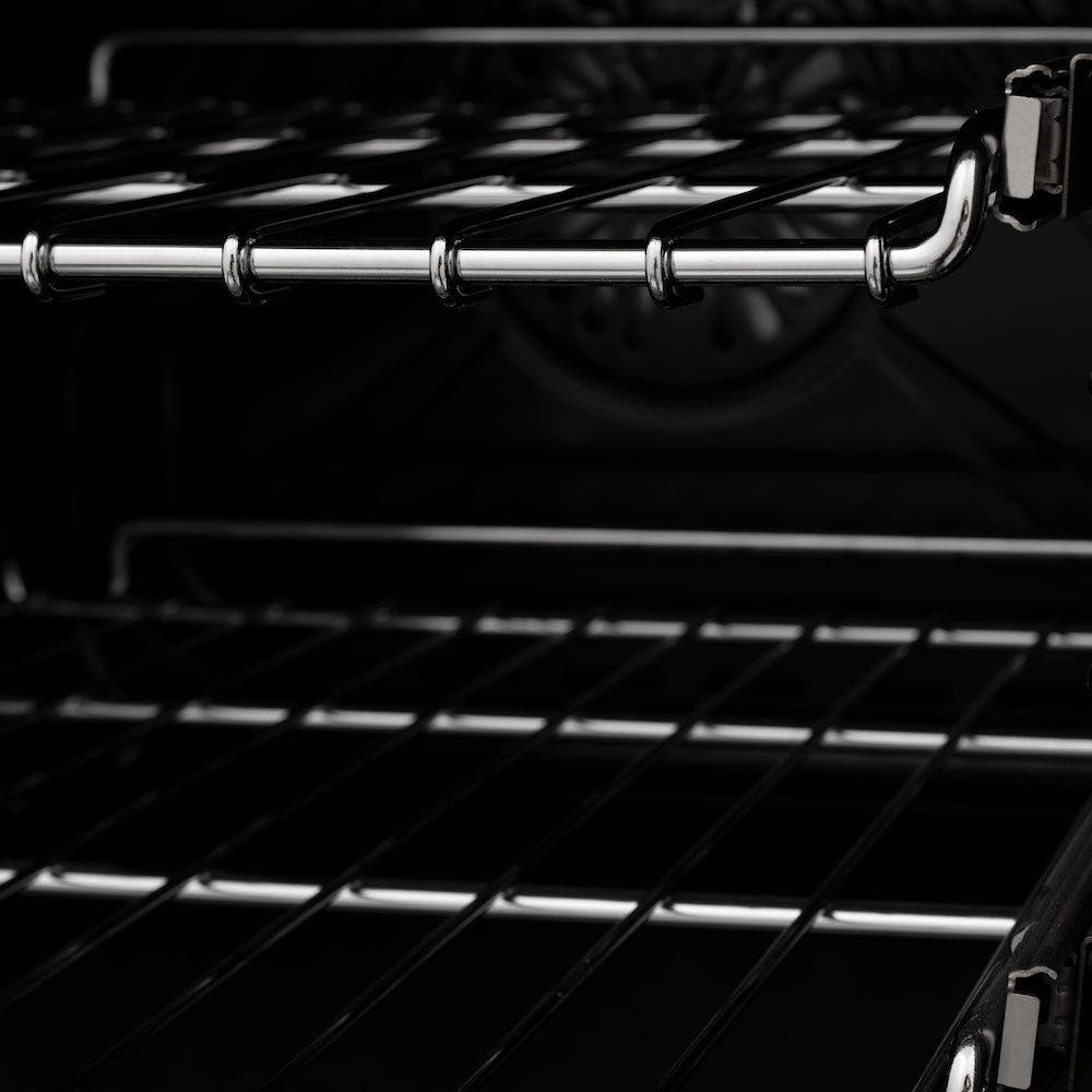 Zline RASZSN36MB Durasnow Stainless Steel with Matte Black Accents