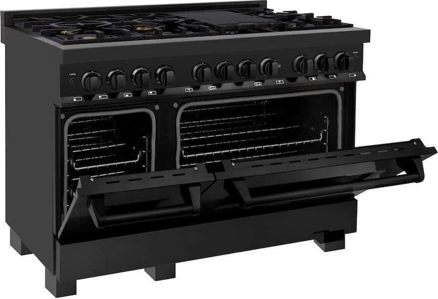 Zline RABBR48 Black Stainless Steel