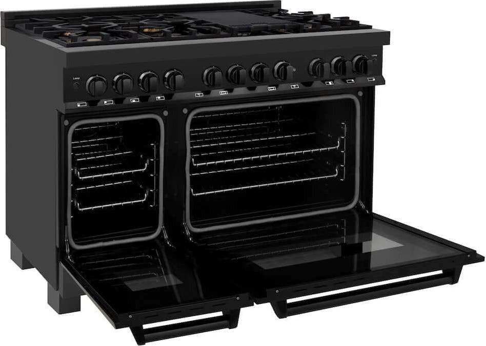 Zline RABBR48 Black Stainless Steel