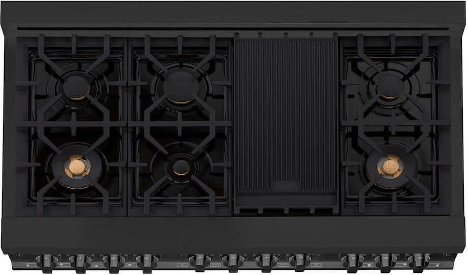 Zline RABBR48 Black Stainless Steel
