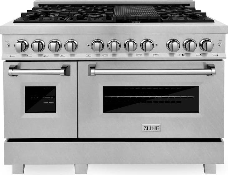 Zline RASSN48 Snow Stainless Steel