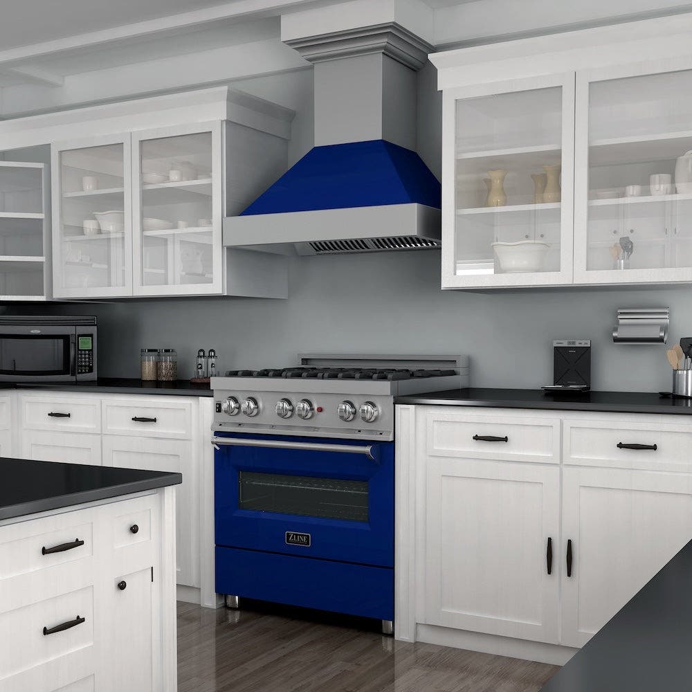 Zline RASBG30 Blue Gloss