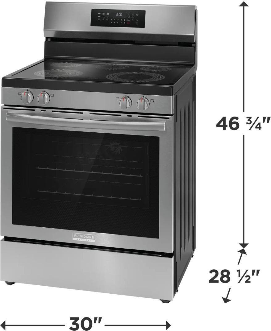 Frigidaire GCRE3059BF Stainless Steel