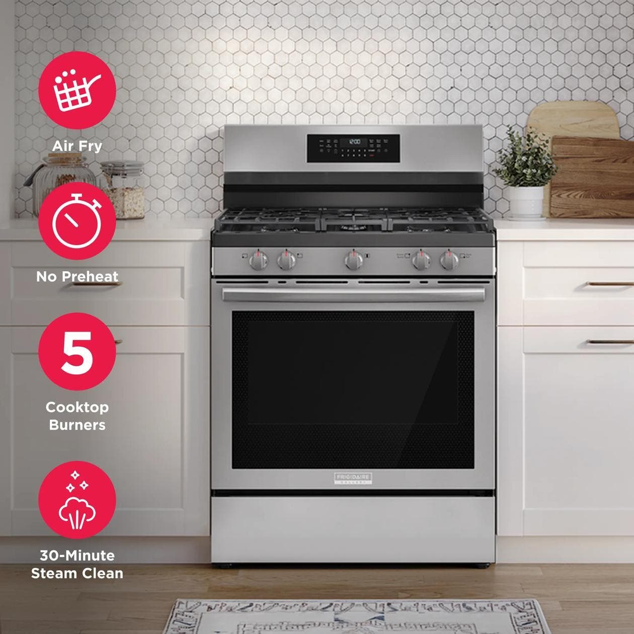 Frigidaire GCRG3059BF Stainless Steel
