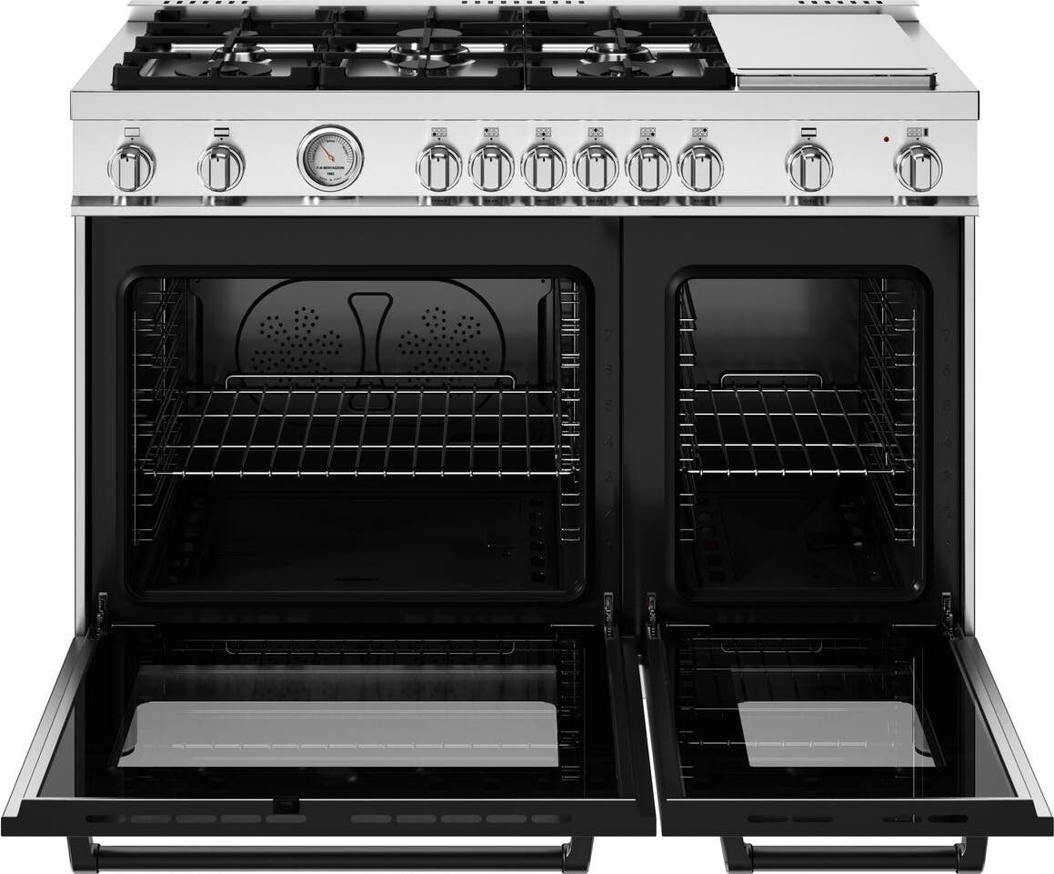 Bertazzoni MAS486GDFMNG Black With Gold Trim