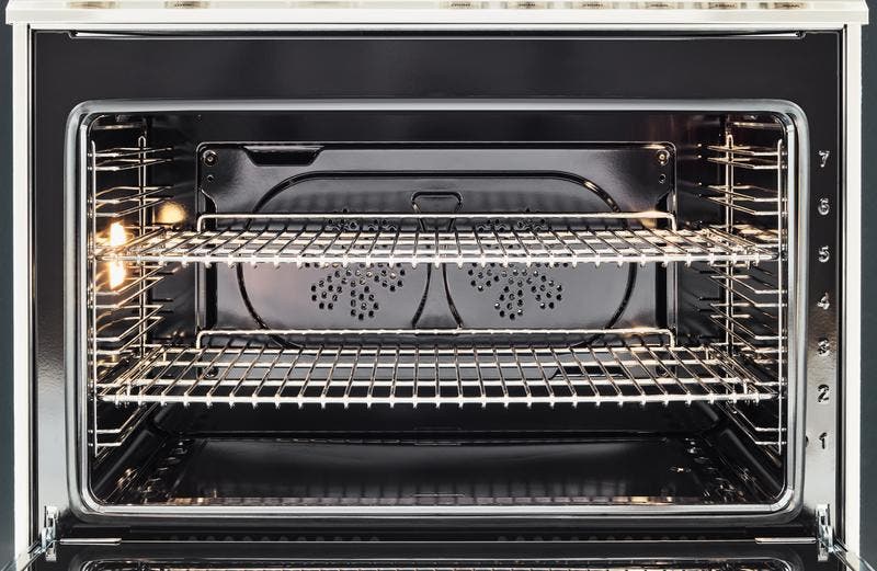 Bertazzoni MAS365INMBG White With Gold Trim