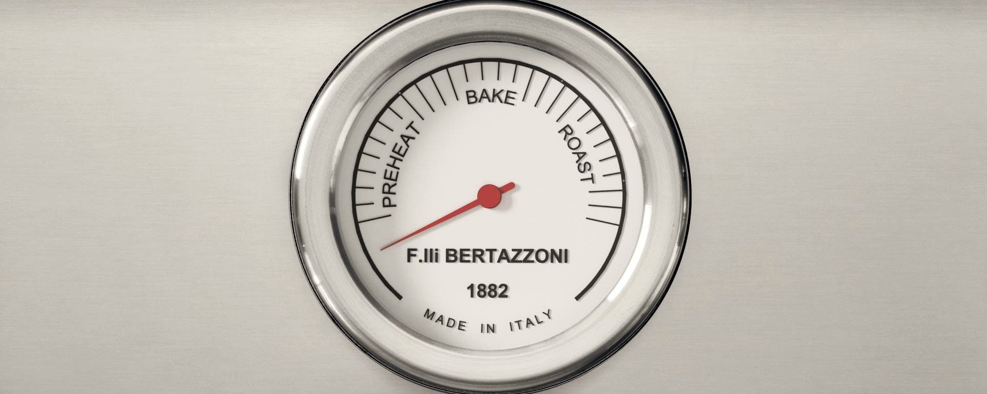 Bertazzoni MAS304INMBG White With Gold Trim