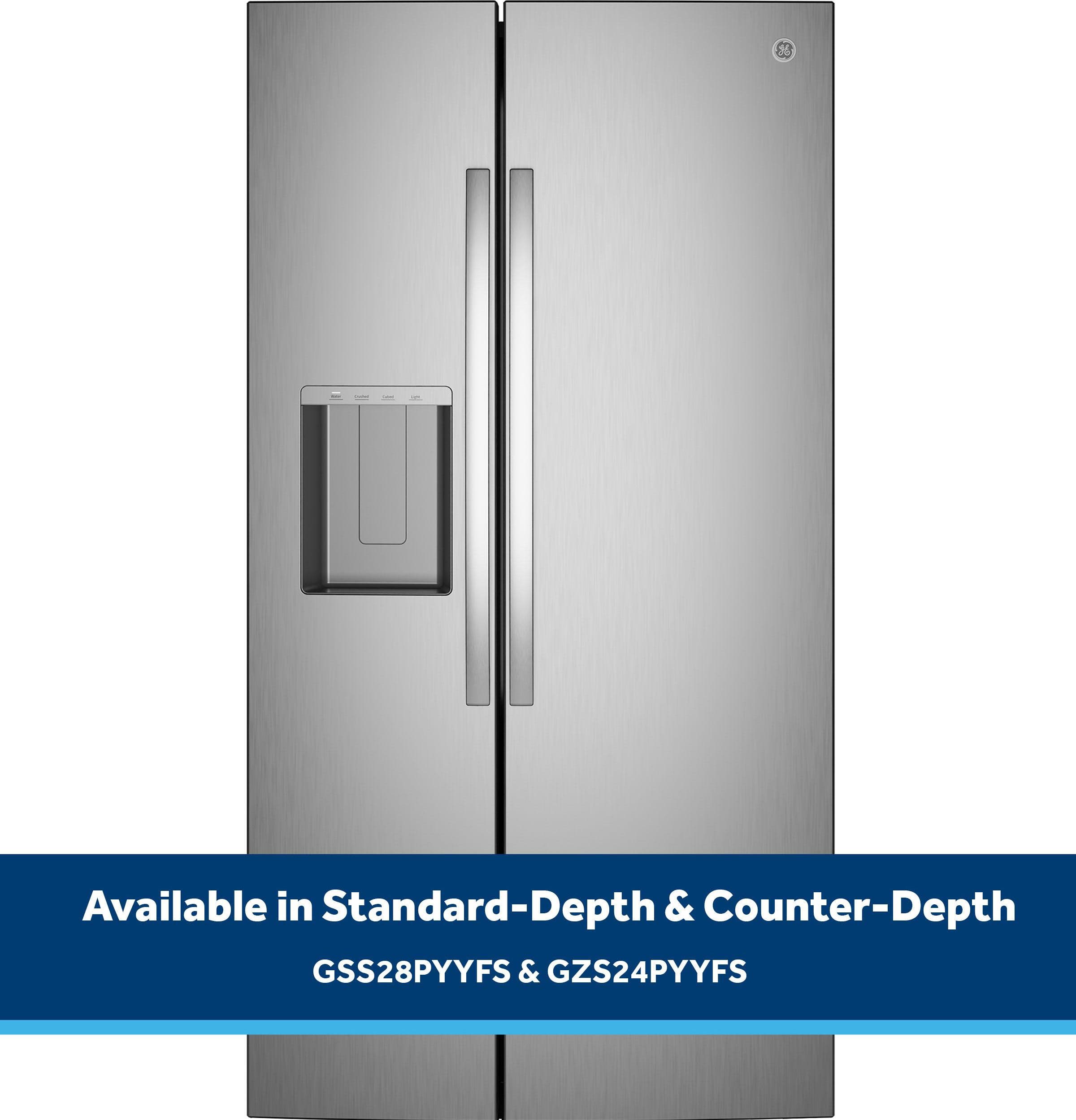 GE GZS24PYYFS Fingerprint Resistant Stainless Steel