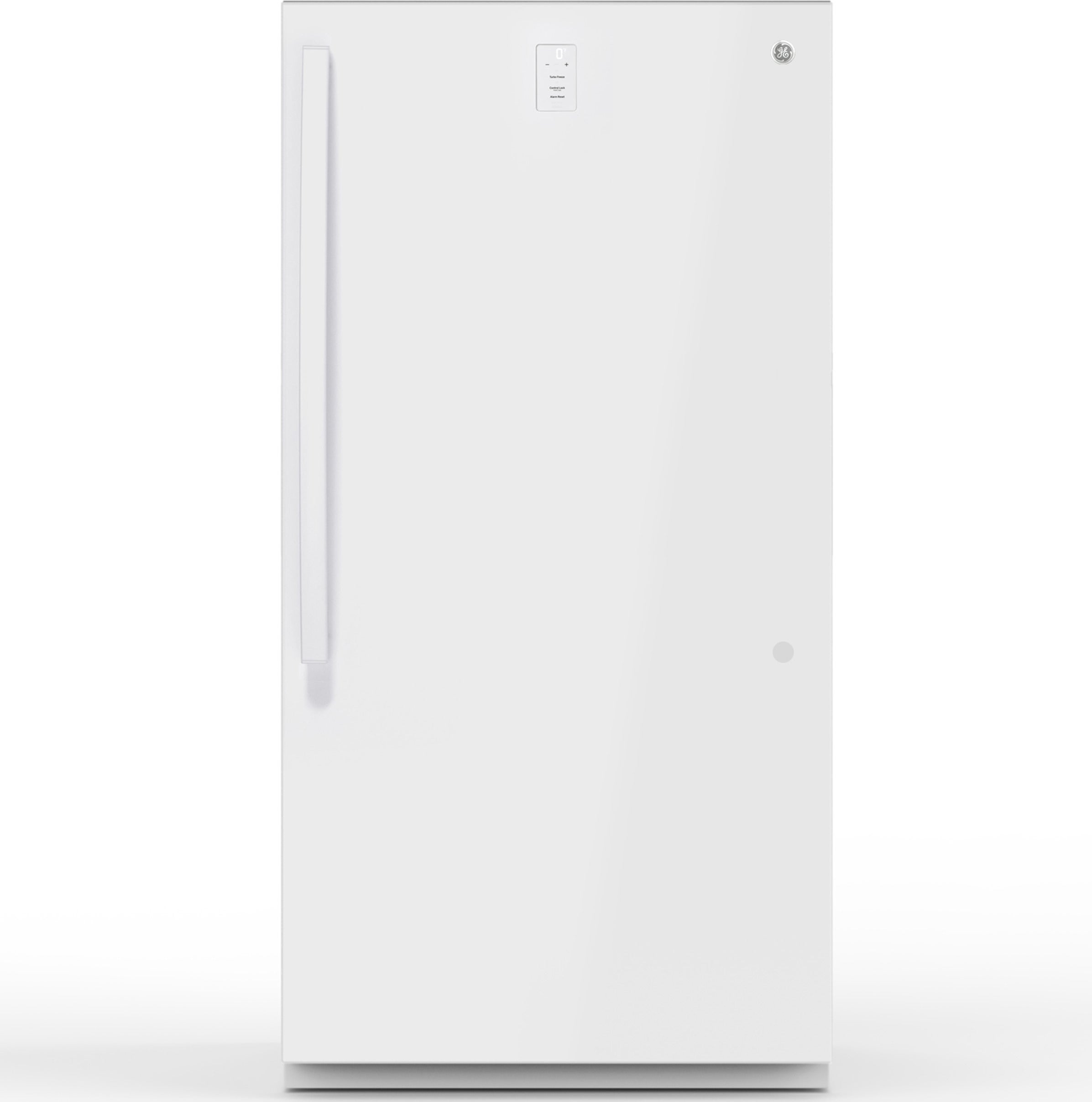 GE FUF18DZRWW 18 Cu. Ft. Upright Convertible Freezer: White