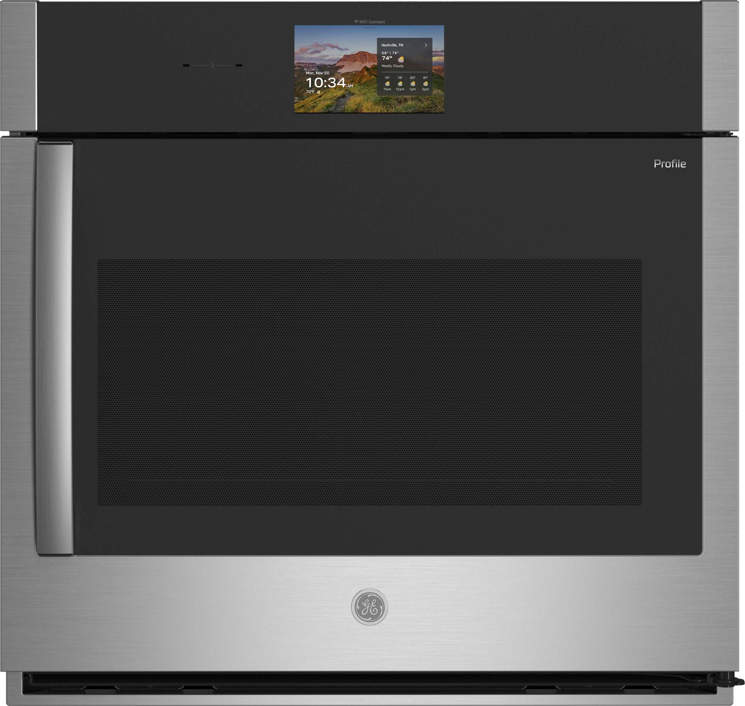 GE PTS7000SZSS Profile 30 Inch Smart Built-In Convection Single