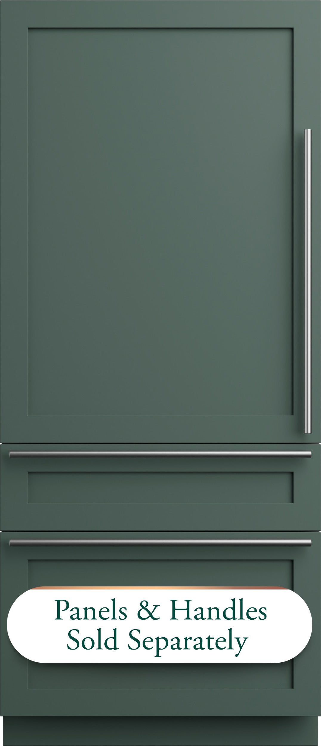 Cafe CIC36LK6ZII 36 Inch Built-In Bottom Freezer Refrigerator