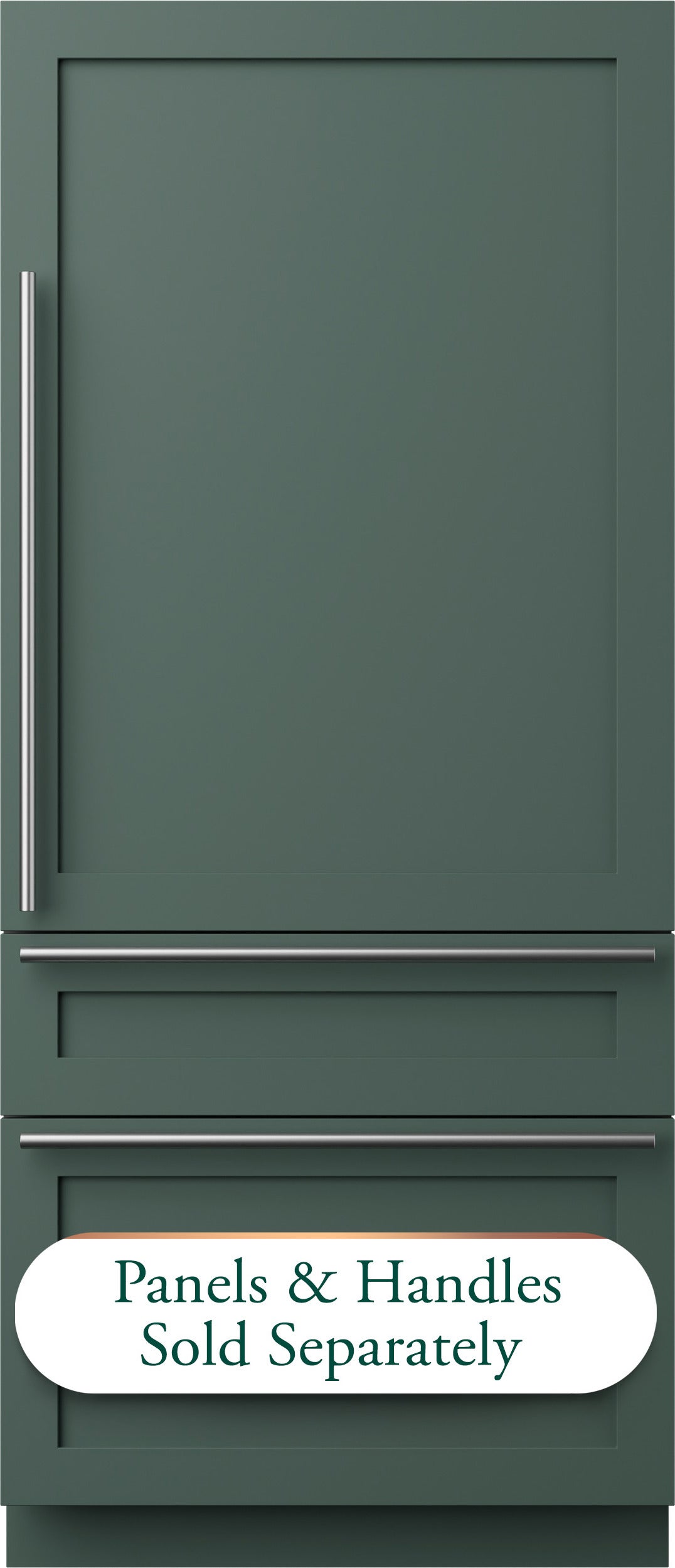 Cafe CIC36RK6ZII 36 Inch Built-In Bottom Freezer Refrigerator