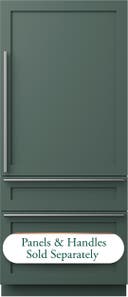 36 Inch Built-In Bottom Freezer Refrigerator