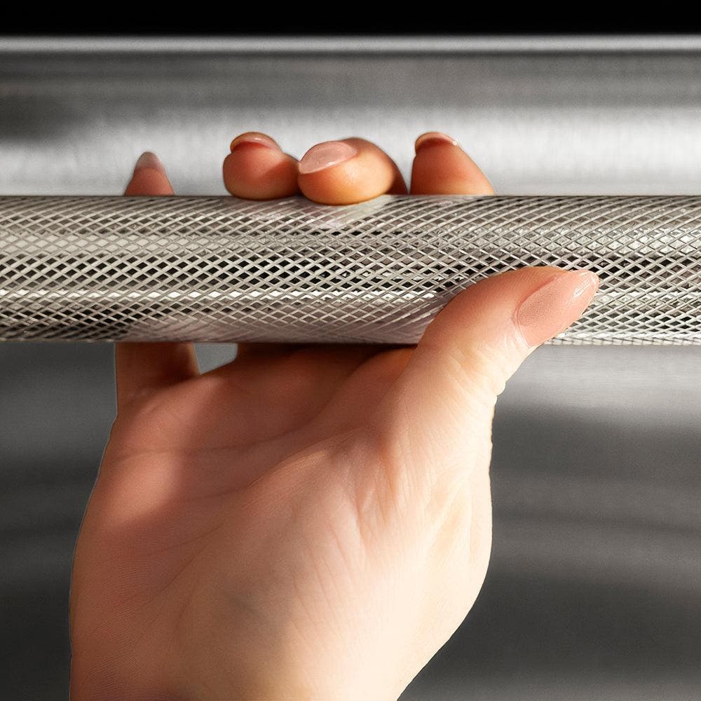 Zline DWMTZ30424KPN Stainless Steel With Polished Nickel Helix Handle