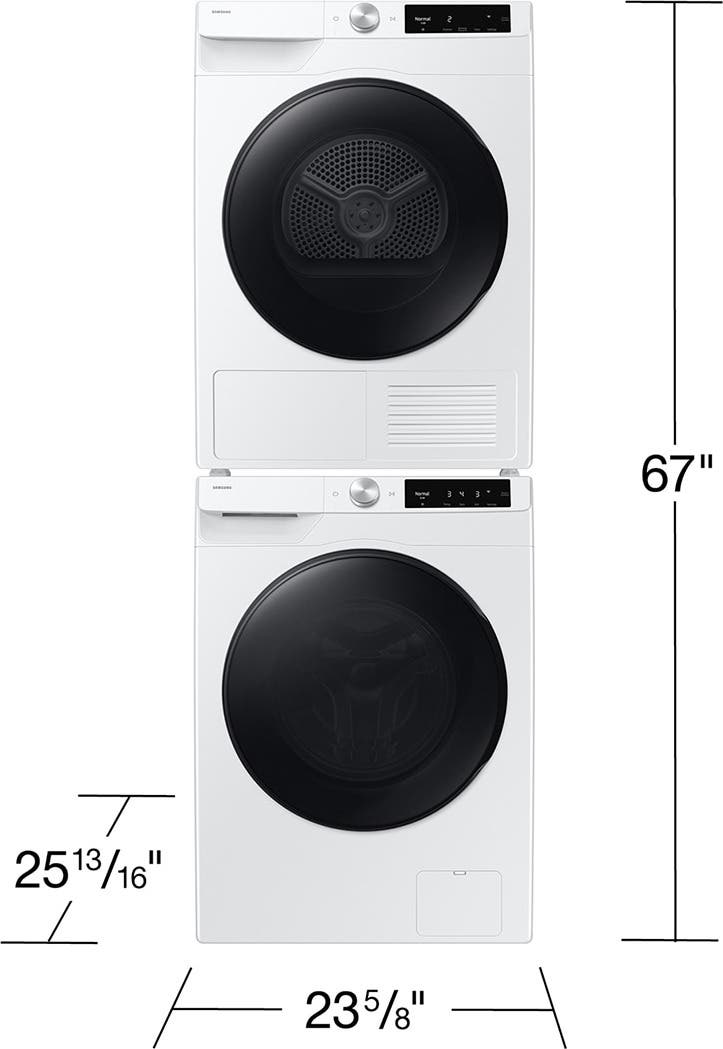 Samsung DV25FG62B0BE White