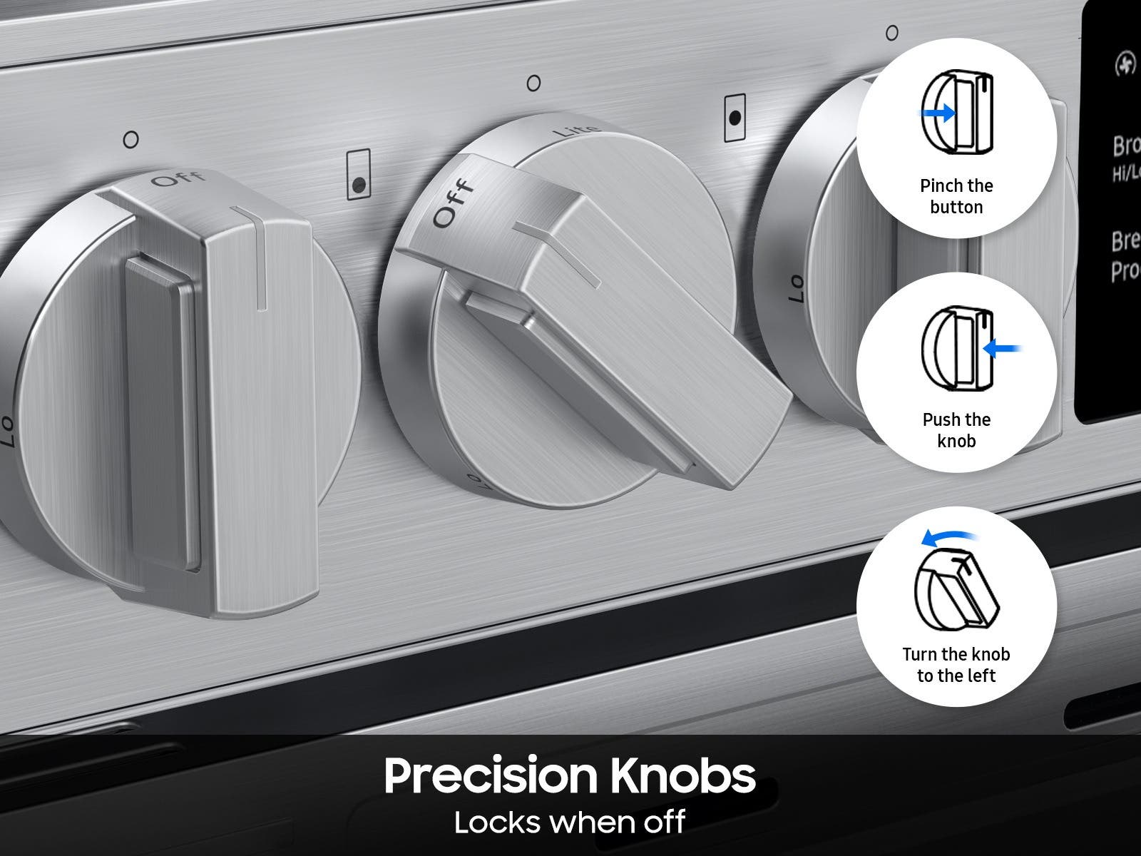 Samsung NSG70H60SR Stainless Steel