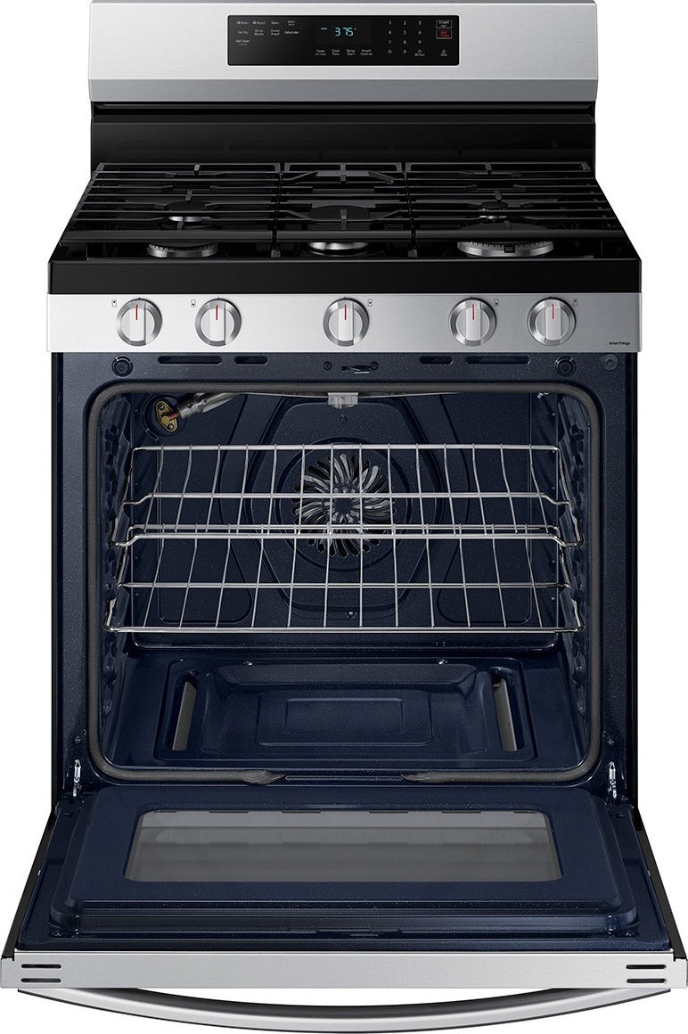 Samsung NX60A6511SS 6.0 cu. ft. Smart Freestanding Gas Range