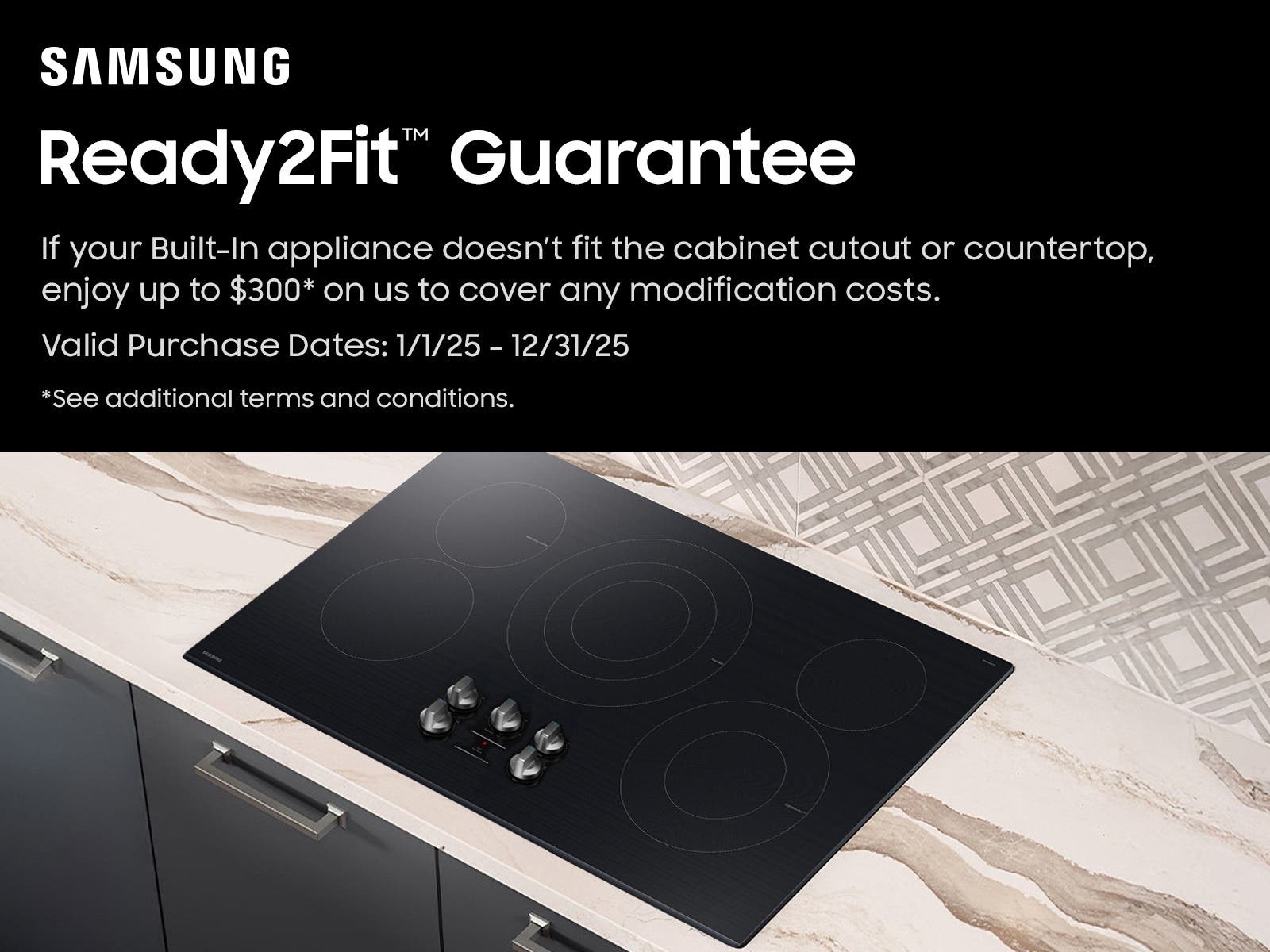 Samsung NZ36FG6432RK Black