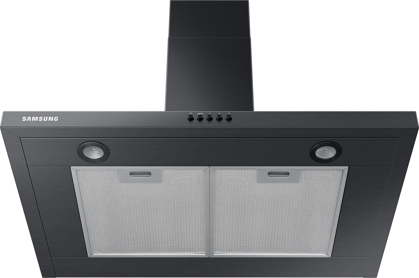 Samsung NK30R5000WG Fingerprint Resistant Black Stainless Steel