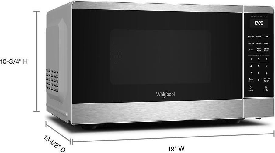 Whirlpool WMCS3119TZ Stainless Steel