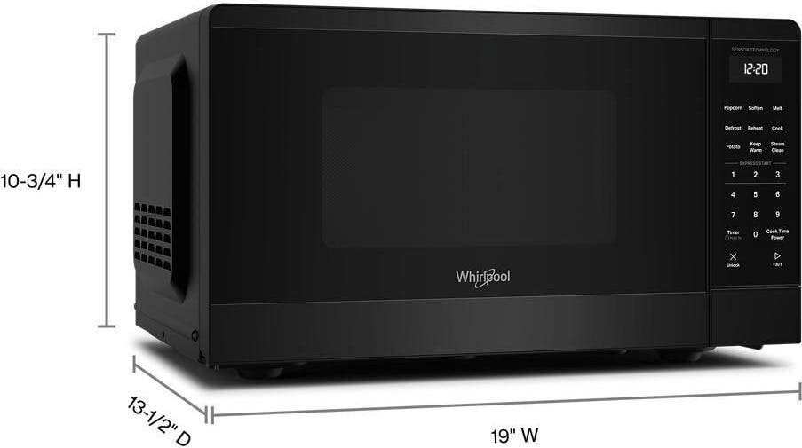 Whirlpool WMCS3119TB Black