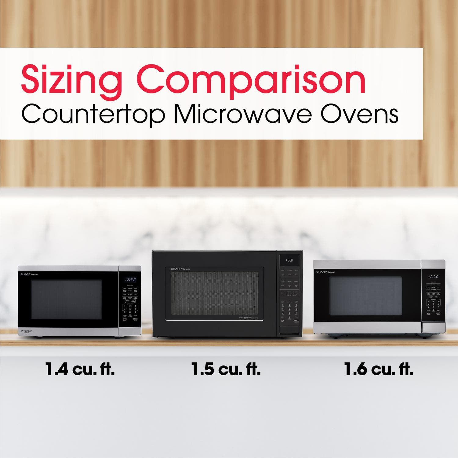 Sharp SMC1464KS Stainless Steel