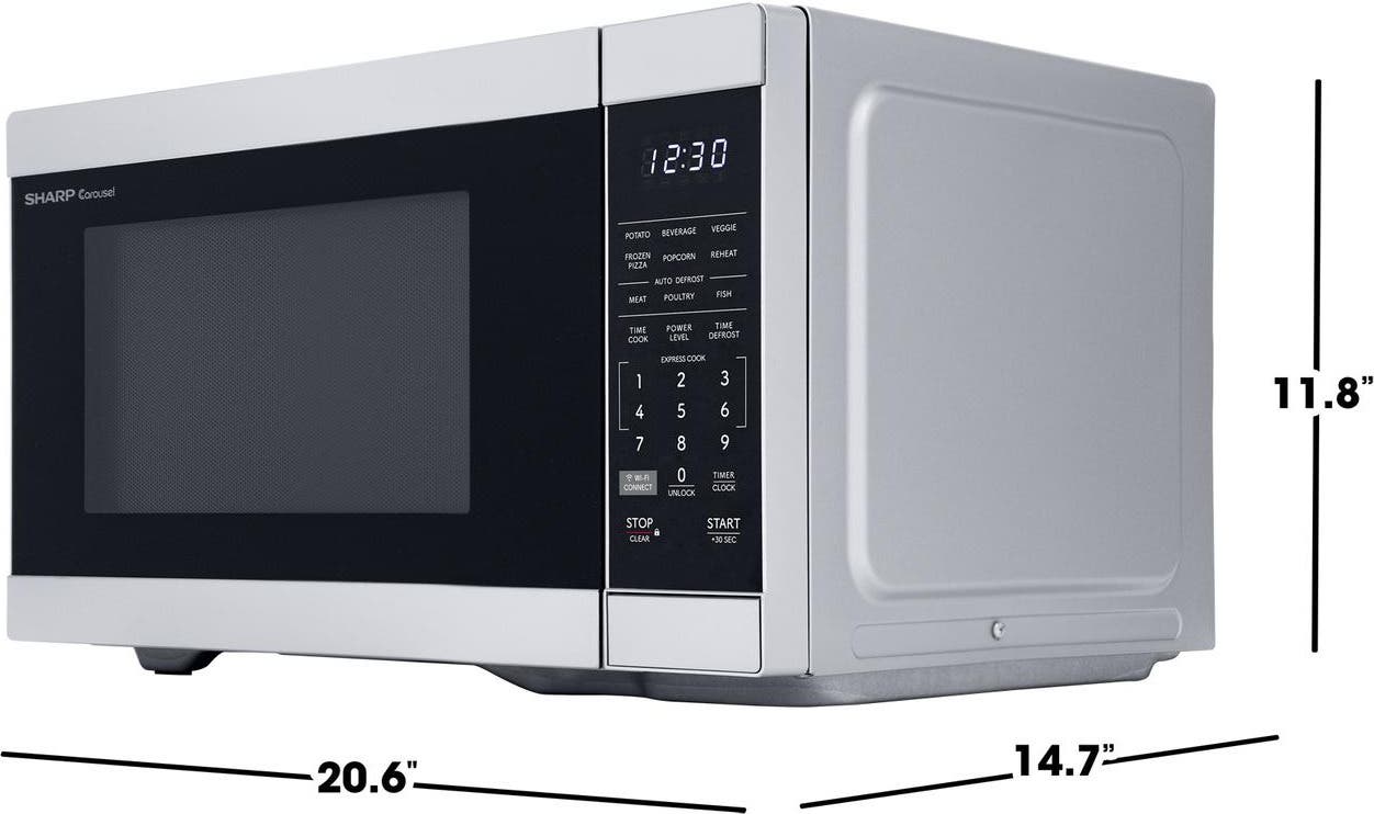 Sharp SMC1169KS Stainless Steel