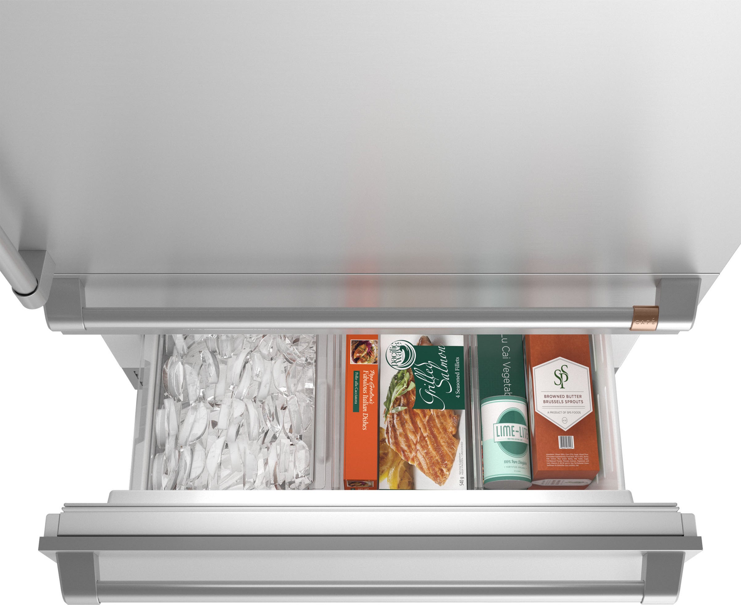 Cafe CIC36RK6ZII 36 Inch Built-In Bottom Freezer Refrigerator