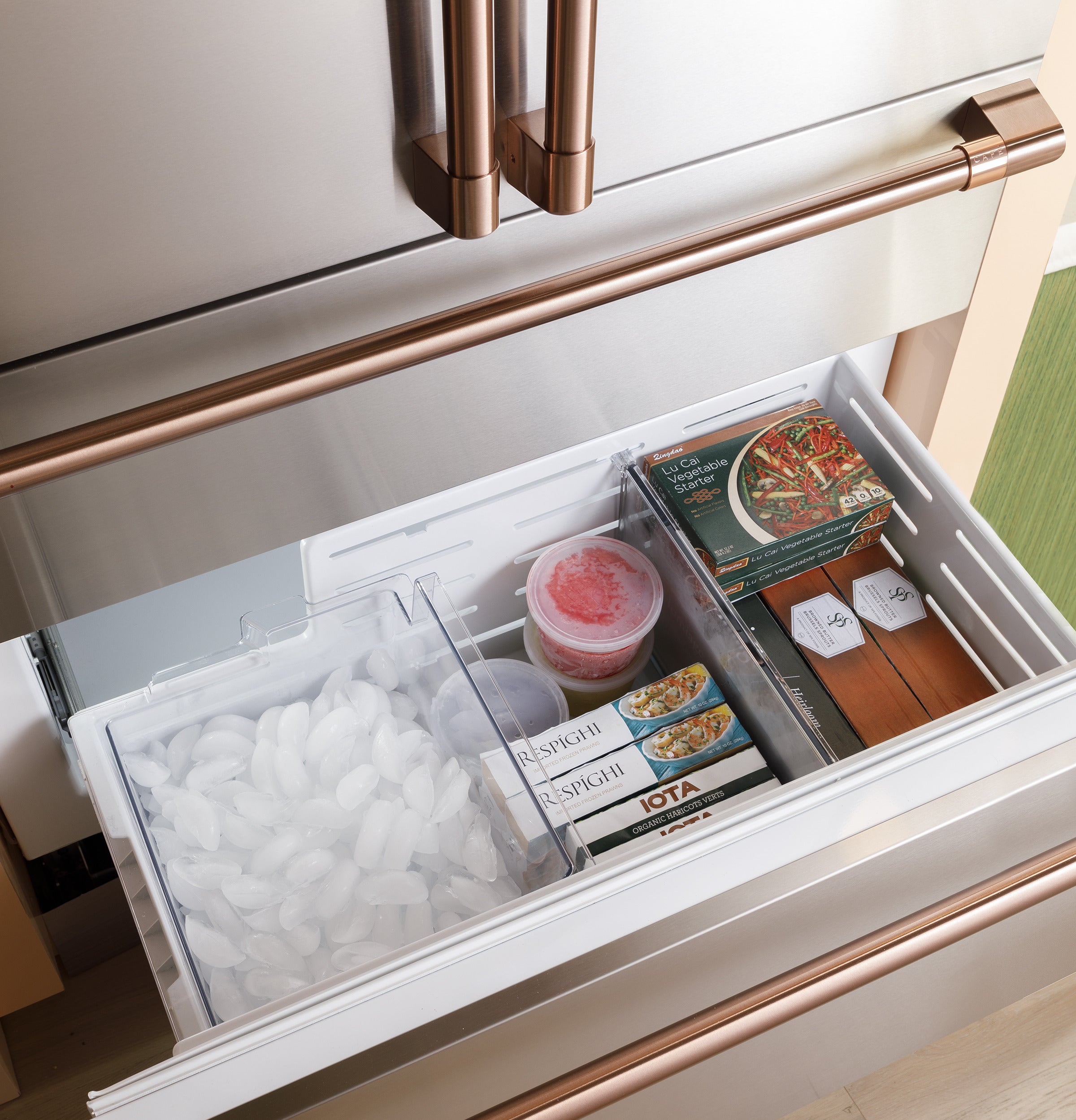 keepページ Cafe CIP36NK6ZII 36 Inch Built-In French Door Refrigerator: Panel