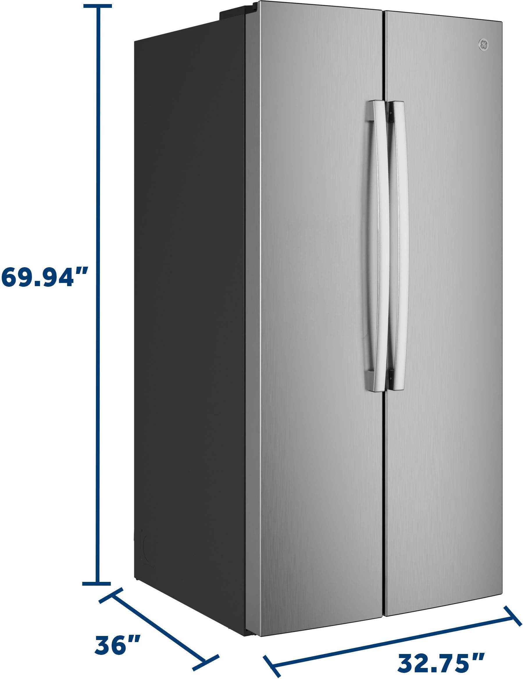 GE GUS25MYYFS Fingerprint Resistant Stainless Steel