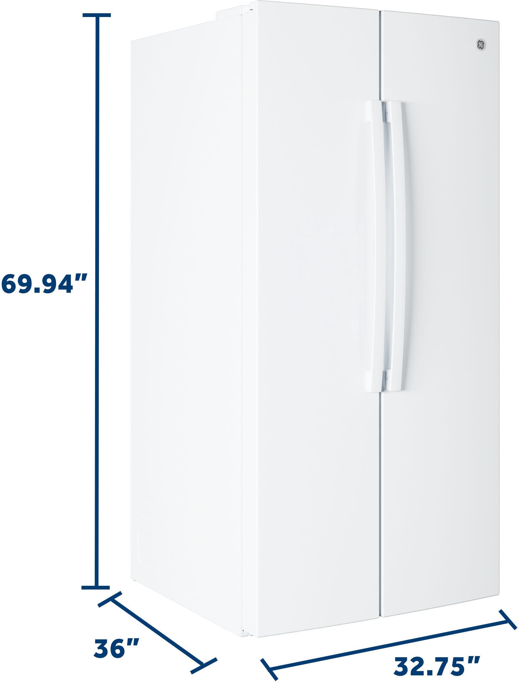 GE GUS25MGYWW White