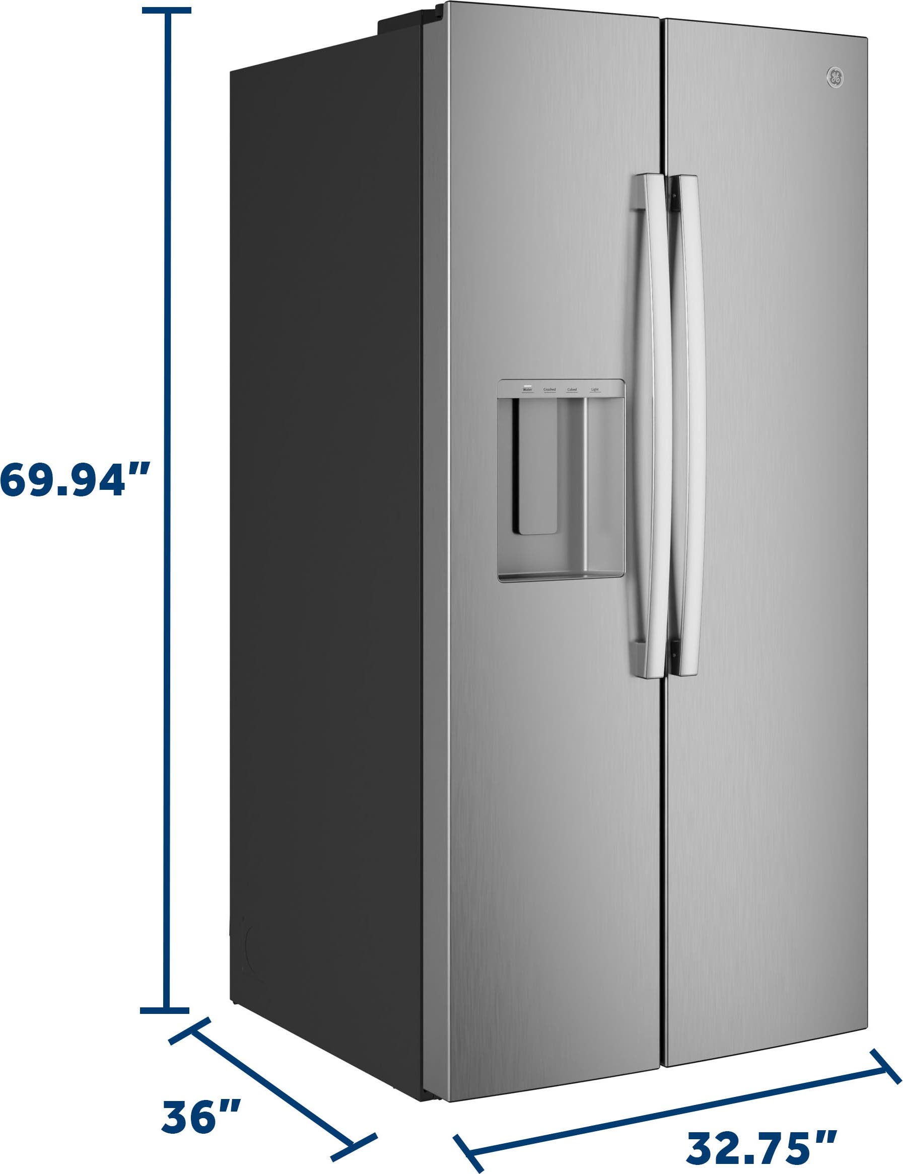 GE GSE25NYYFS Fingerprint Resistant Stainless Steel