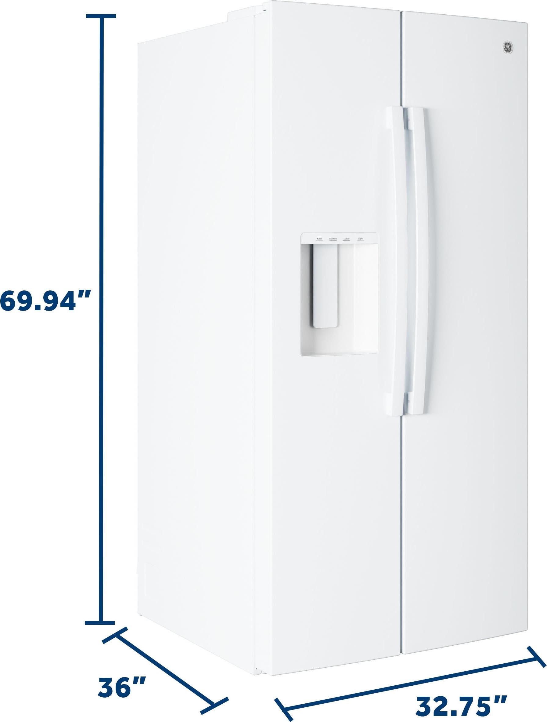 GE GSE25NGYWW White