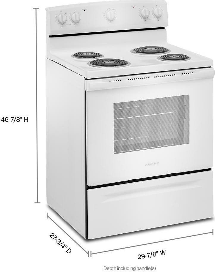 Amana AFCS2530TW White