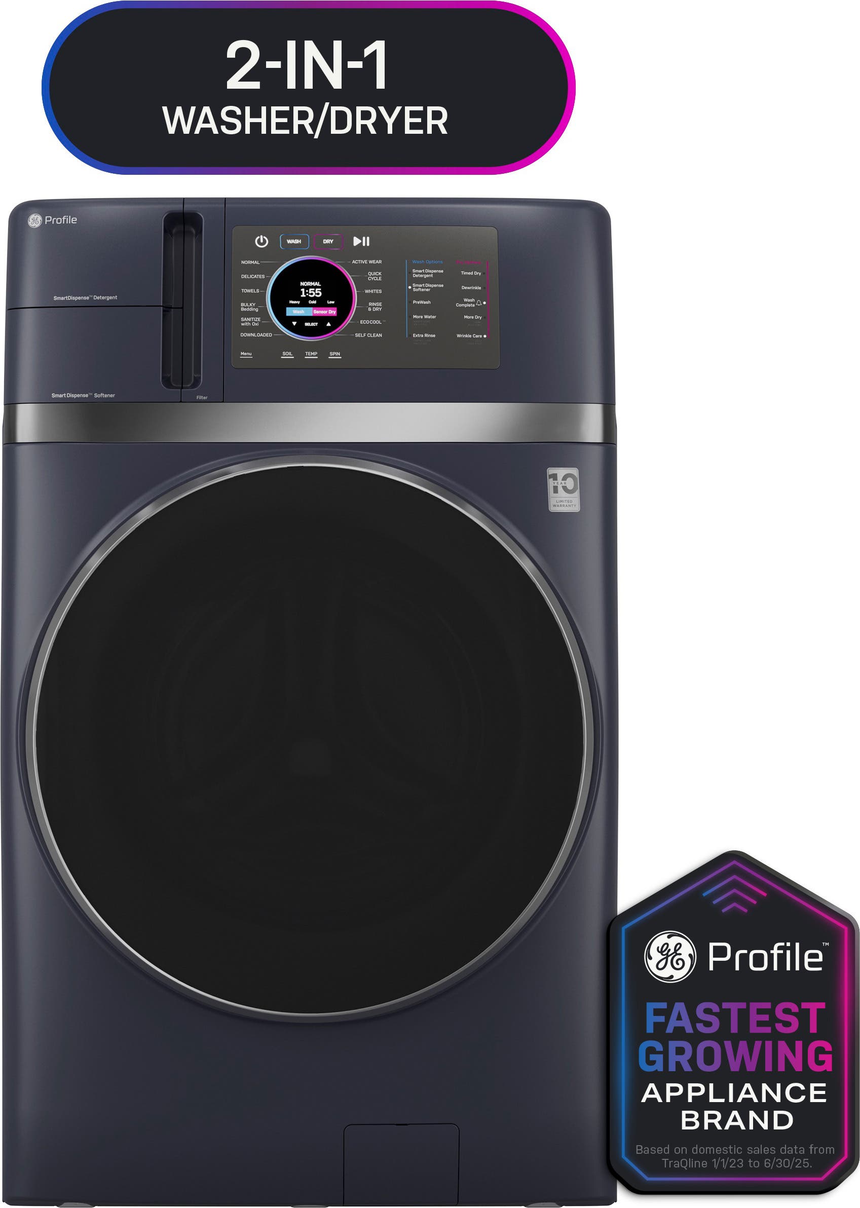 GE PFQ97HSPVRS Royal Sapphire