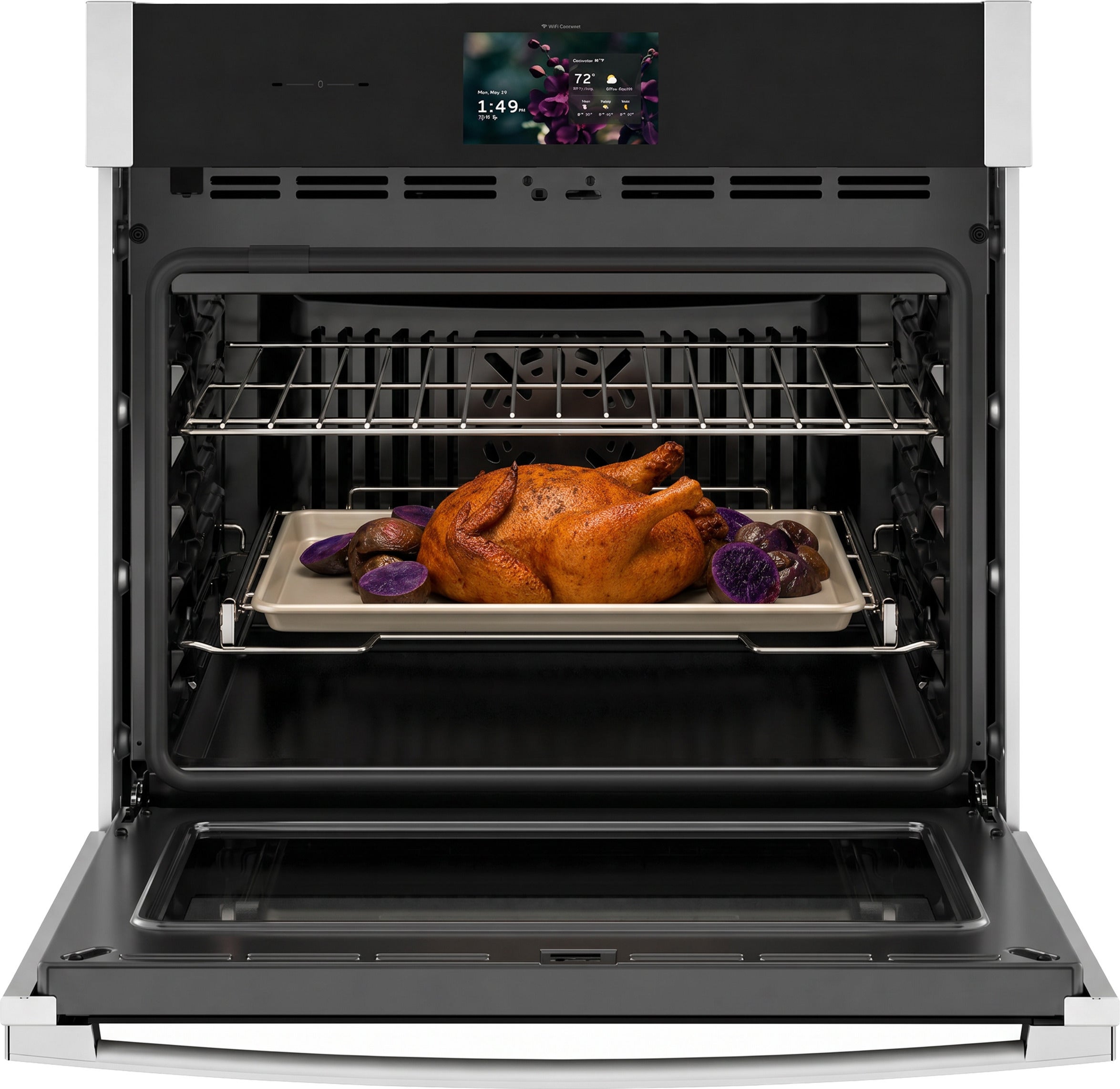 GE PTS7000SZSS Profile 30 Inch Smart Built-In Convection Single