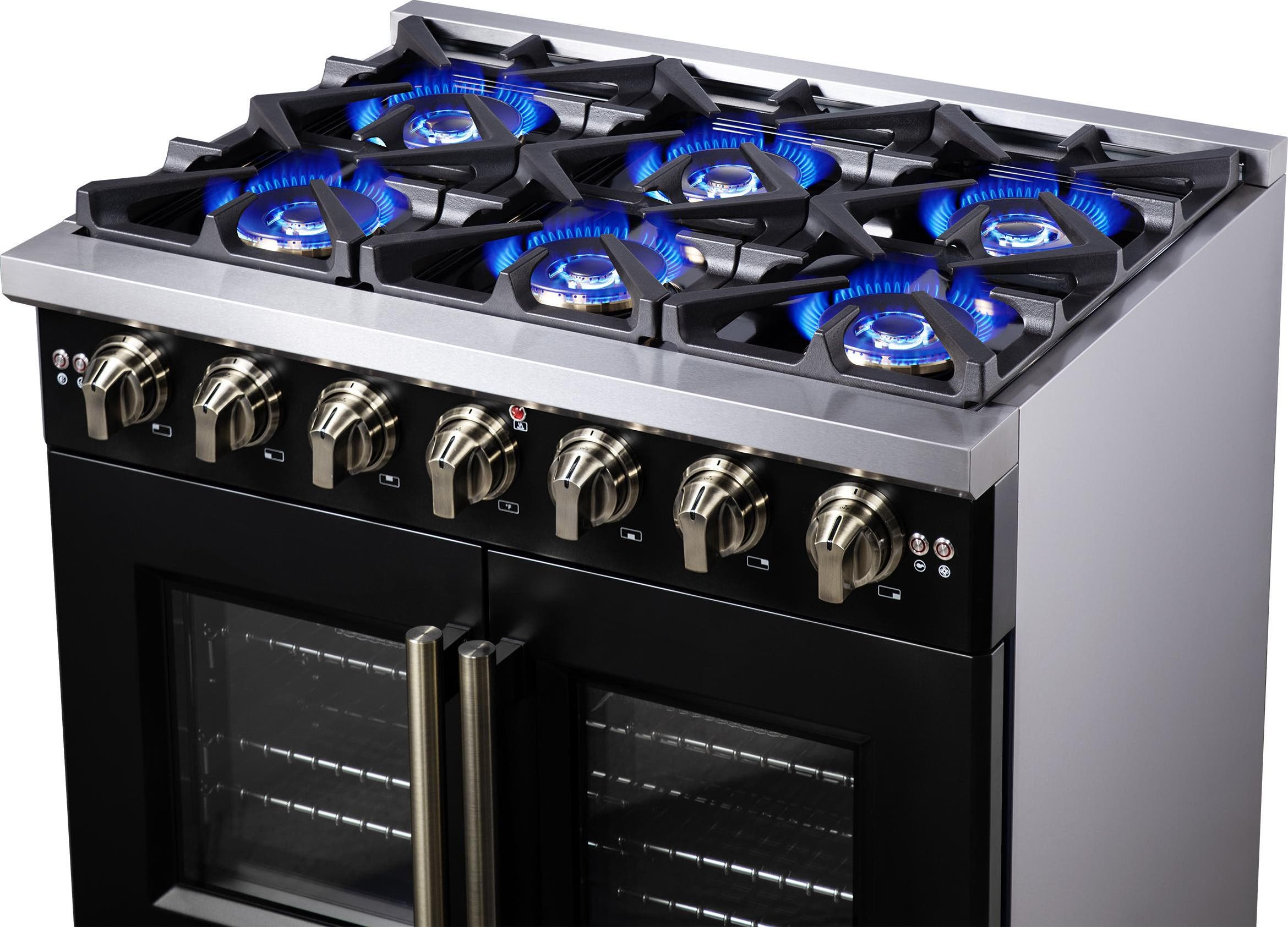 Forno FFSGS646036BLK Black