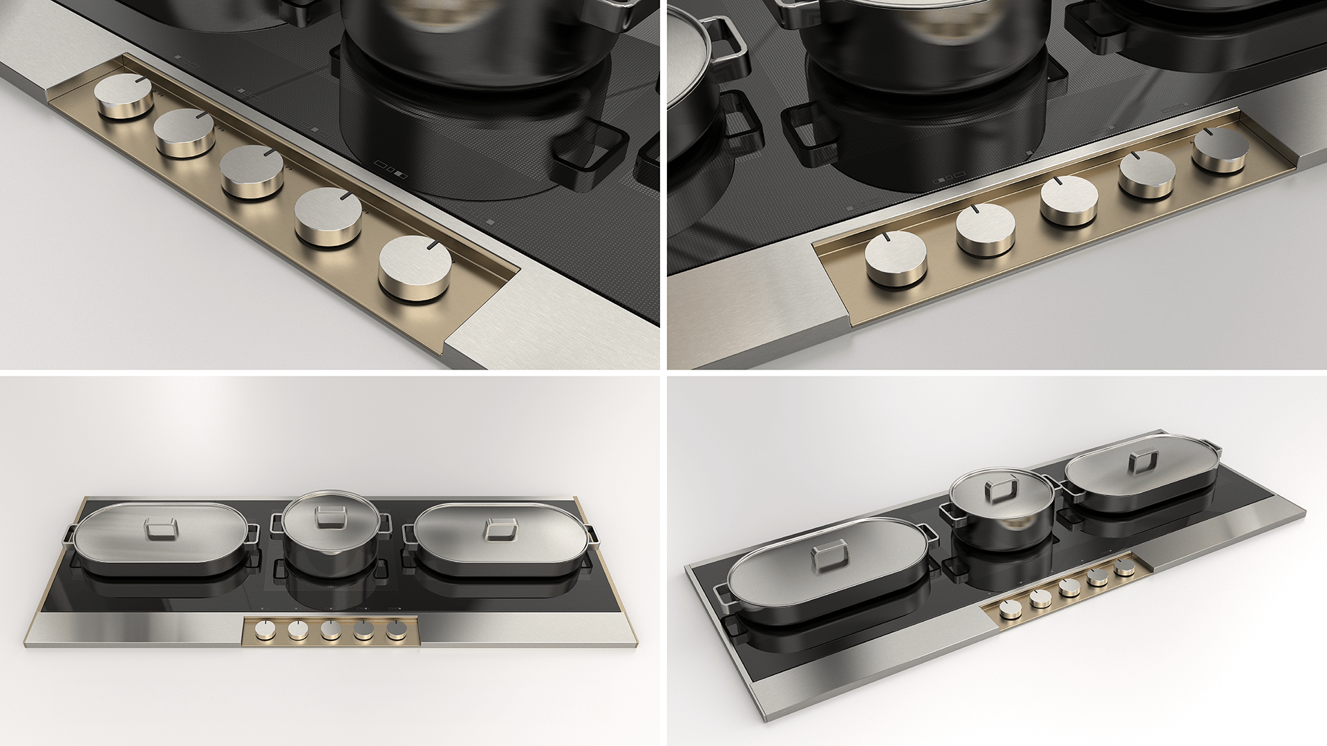 Fulgor Milano F7ECIK48AS1 Brushed Satin