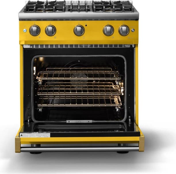 Viking VGR53044BDABBLP Daffodil With Brushed Brass Trim, Liquid Propane