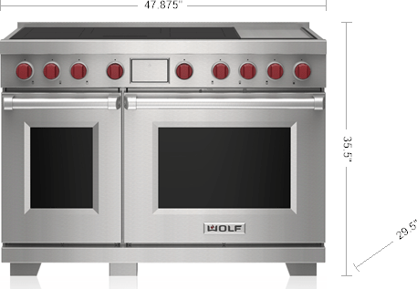 Wolf IR48551GSP Stainelss Steel