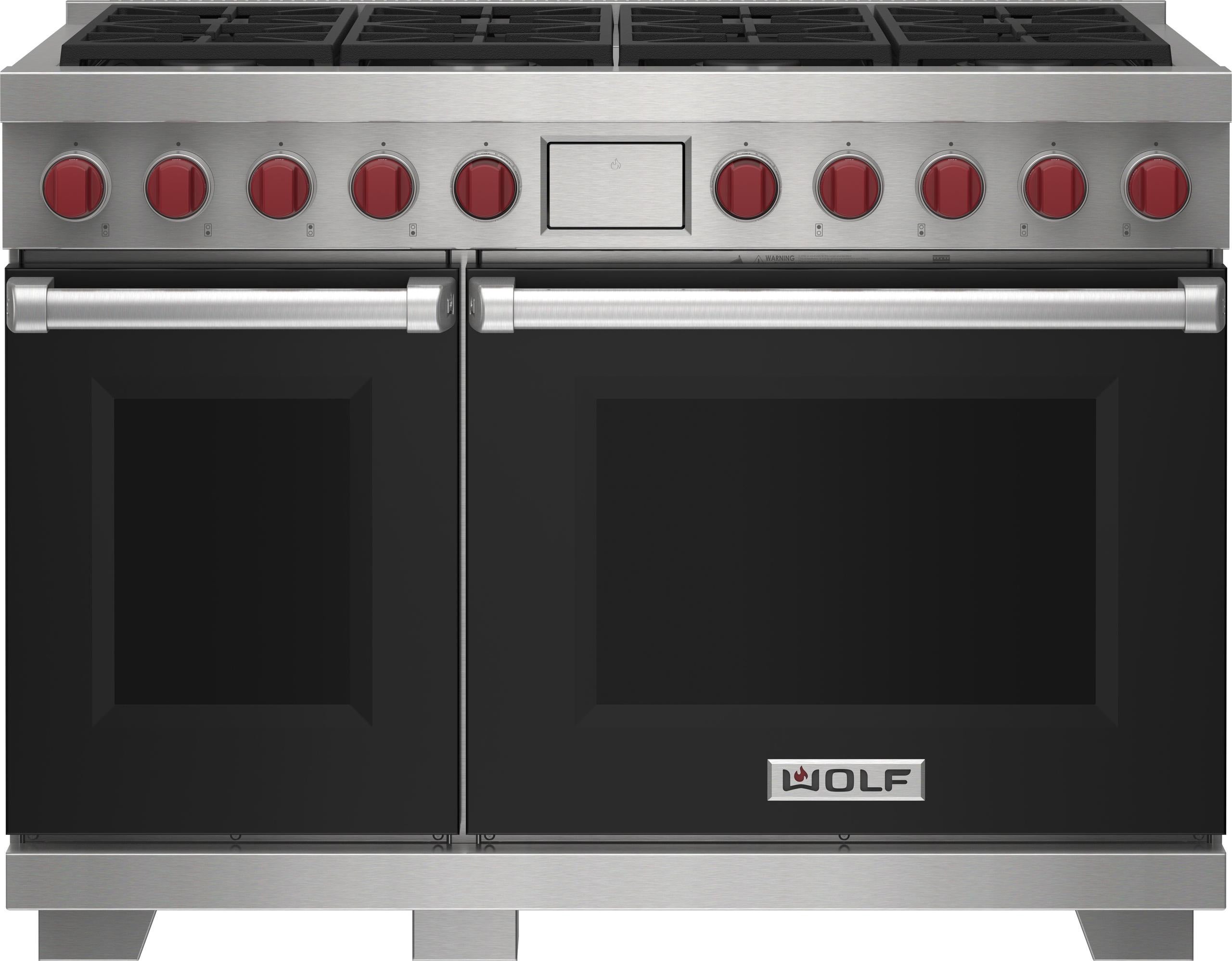 Wolf DF48850WHP 48 Inch Freestanding Dual-Fuel Smart Range