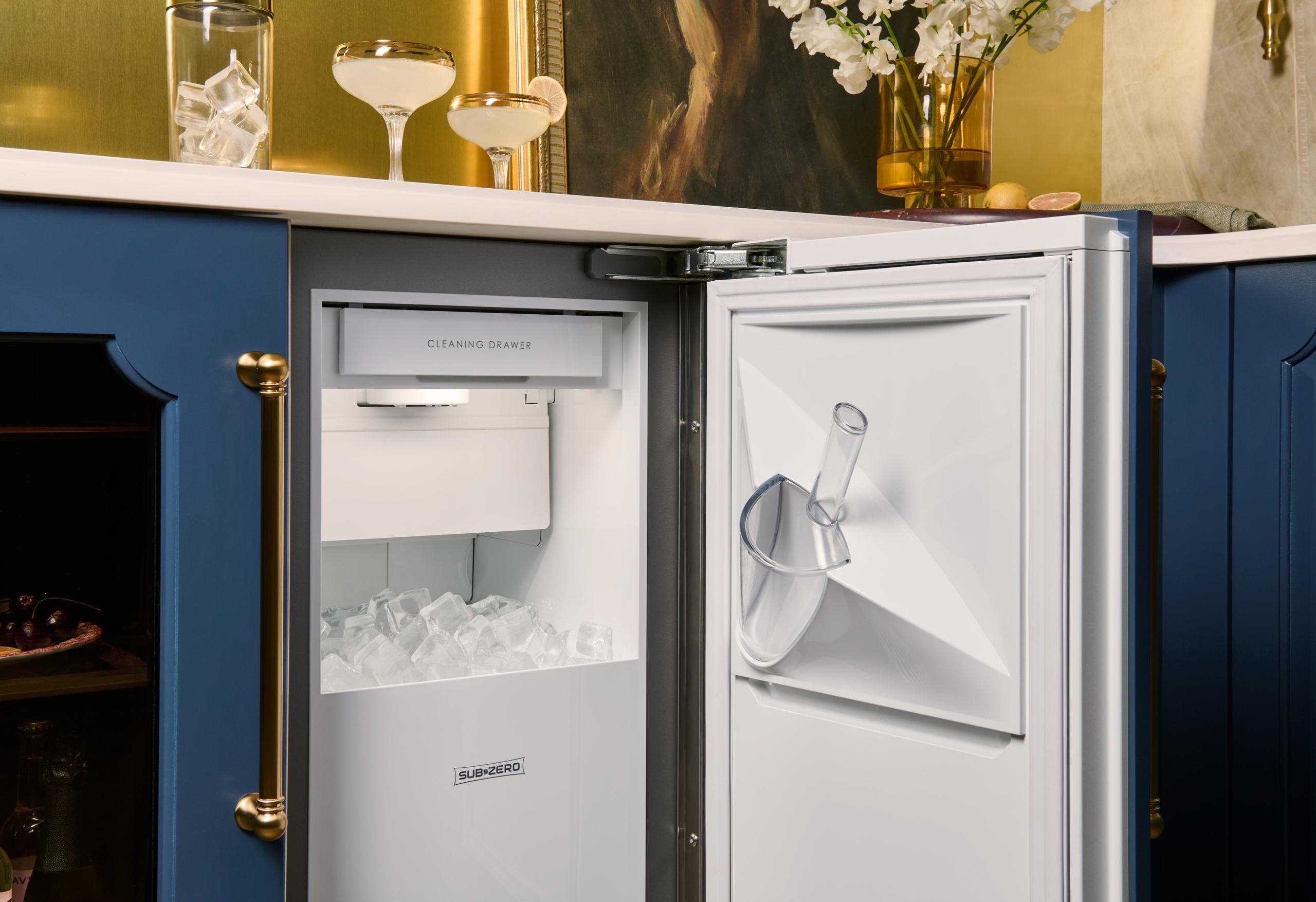 Sub Zero DEU1550IPL Panel Ready With Pump, Left Hinge