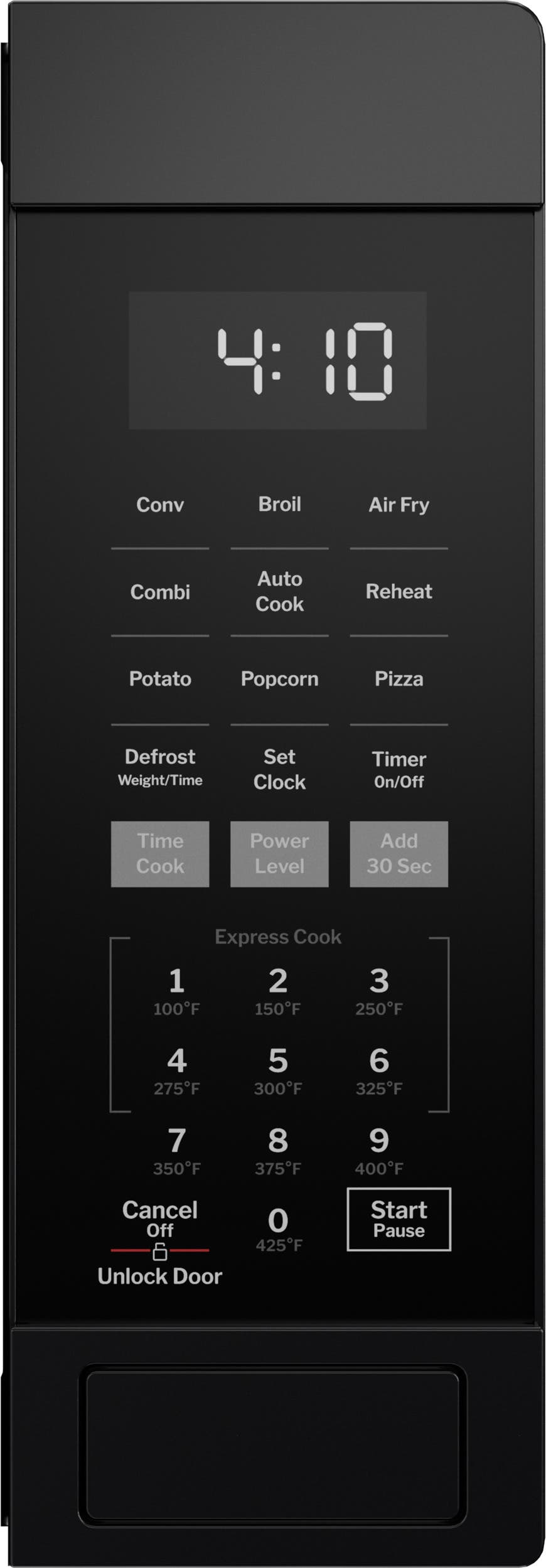 GE GCST10A1WBB Black