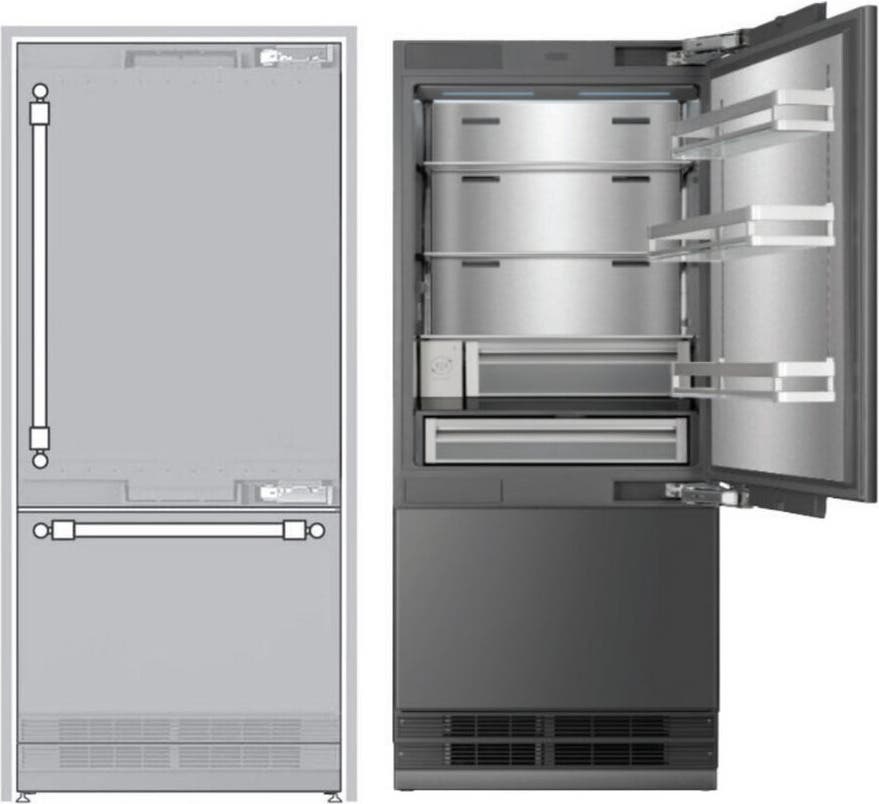 Ilve URBM36SIWPRY Panel Ready