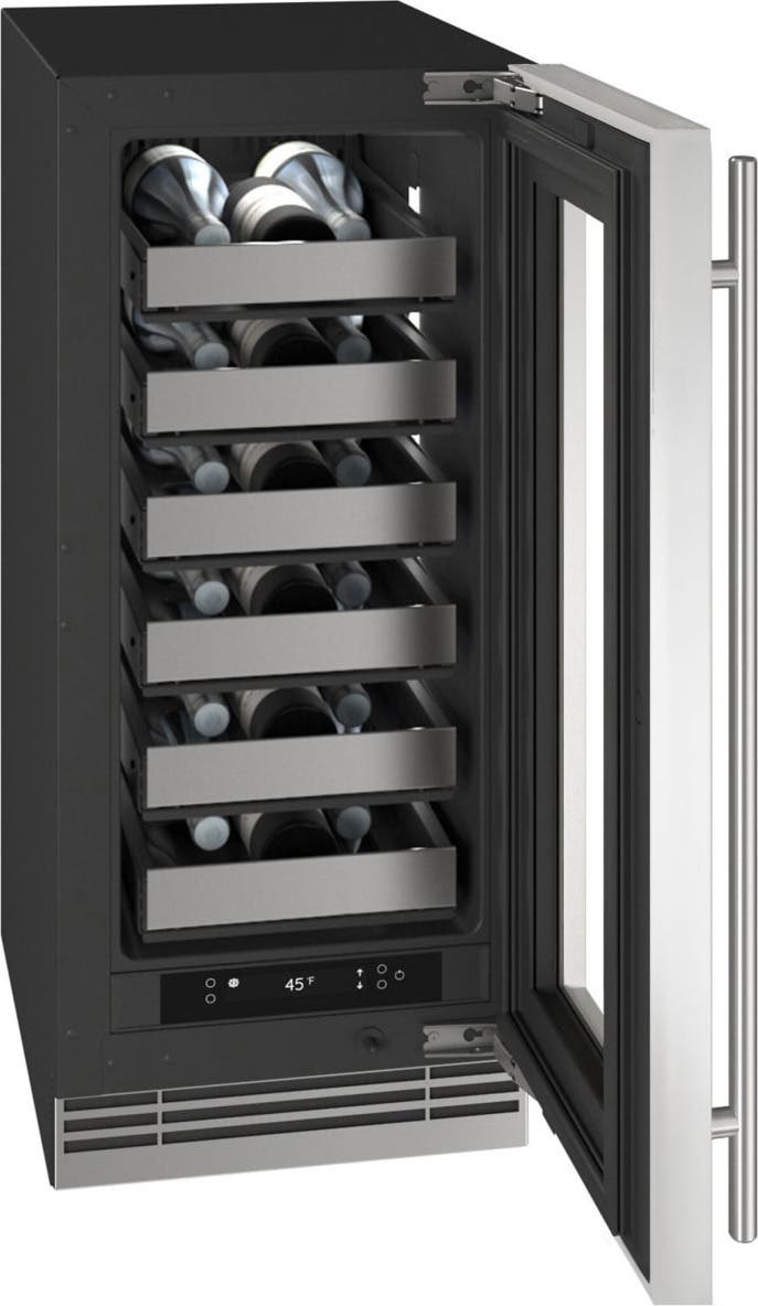 U-Line URWC315SG01A Stainless Steel Frame Glass