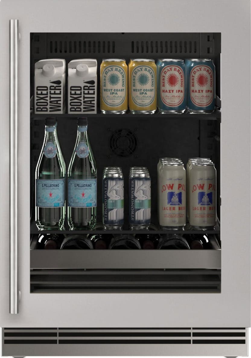 U-Line URBV324SG01A Stainless Steel Frame Glass